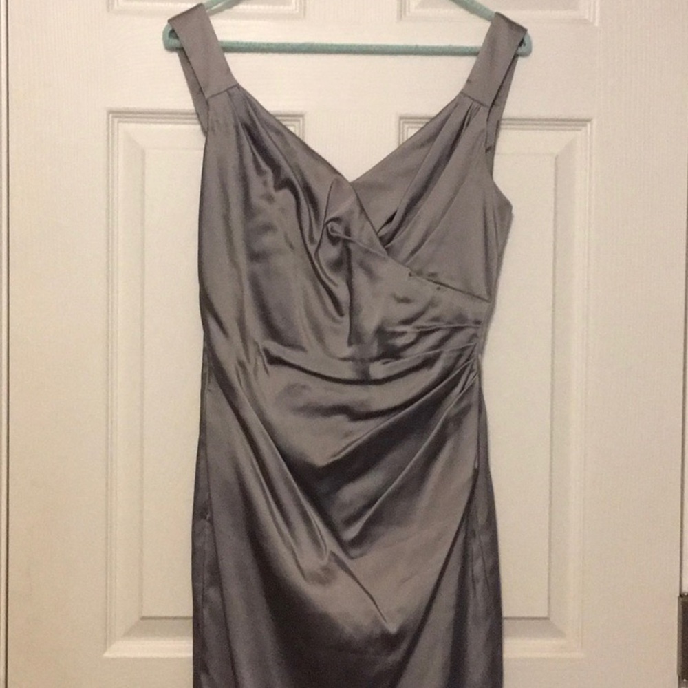 Stunning silver dress.  Size 4.